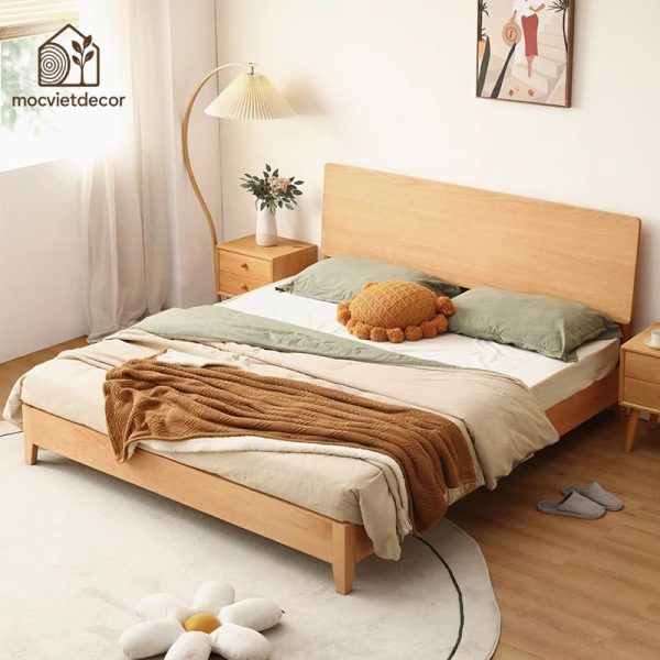 Giường Ngủ Gỗ Tự Nhiên