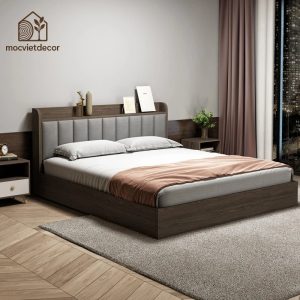 Giường Ngủ Hộp Kết Hợp Nệm Êm Ái
