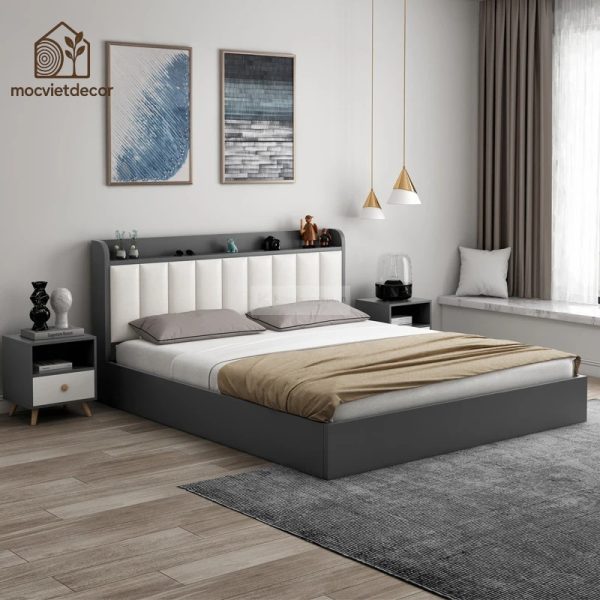 Giường Ngủ Hộp Kết Hợp Nệm Êm Ái - Hình ảnh 3