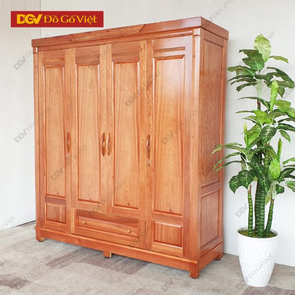 Tủ Đựng Quần Áo Gỗ Xoan Đào